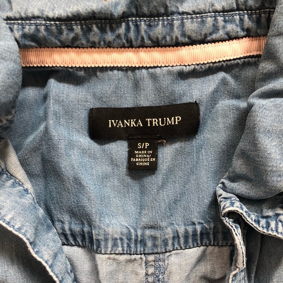 Ivanka Trump Chambray Long Sleeve - Picture 3 of 3